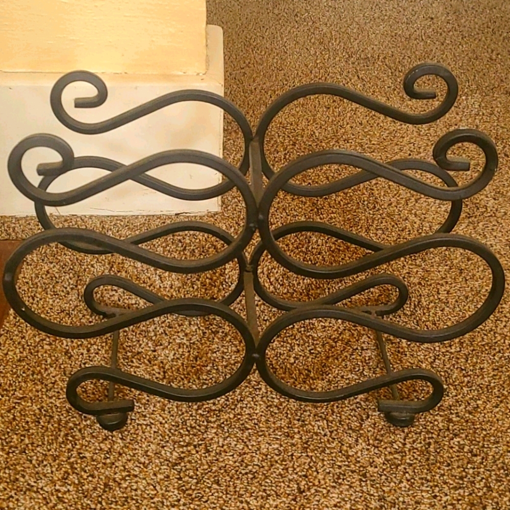 6 bottle wine rack